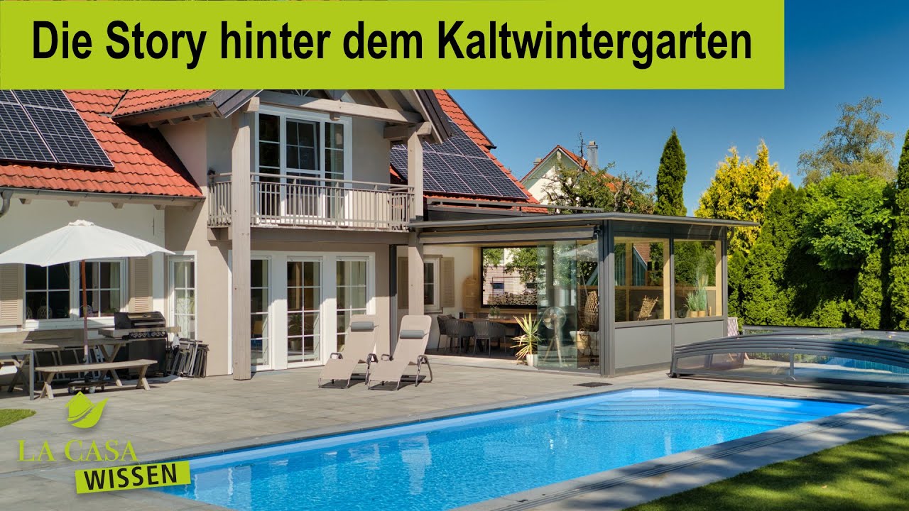 Kaltwintergarten mit Flachdach - die Story hinter dem Wintergarten.