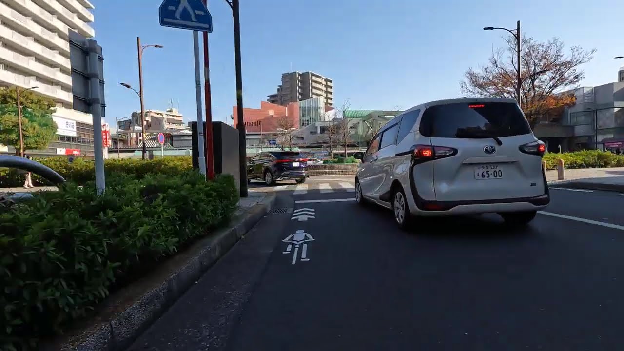 Japan Cycling | Tanashi Station → Higashikurume Station, Tokyo | 4K | November 2025