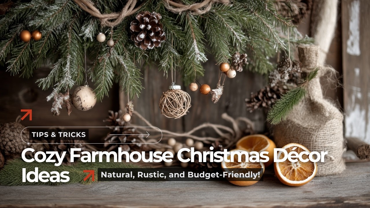 Cozy Simplicity, Natural Holiday Décor for Rustic Farmhouse Living
