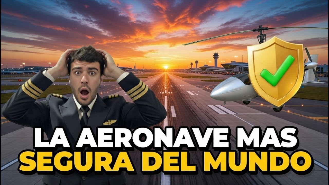 ¿Qué es un autogiro y cómo funciona? No es helicóptero… pero vuela