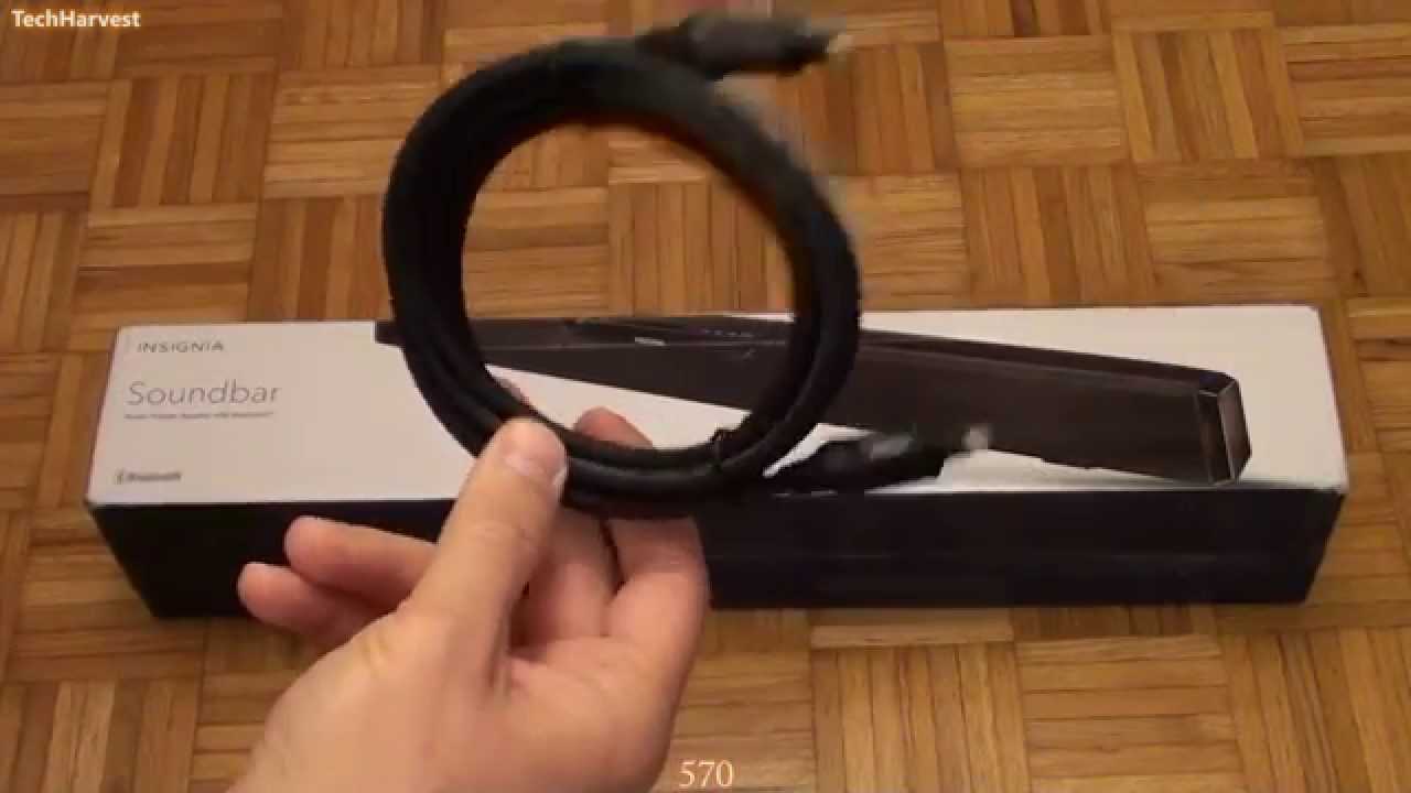 Insignia Soundbar Home Theater Speaker w/ Bluetooth: Unboxing (NS-SB314)