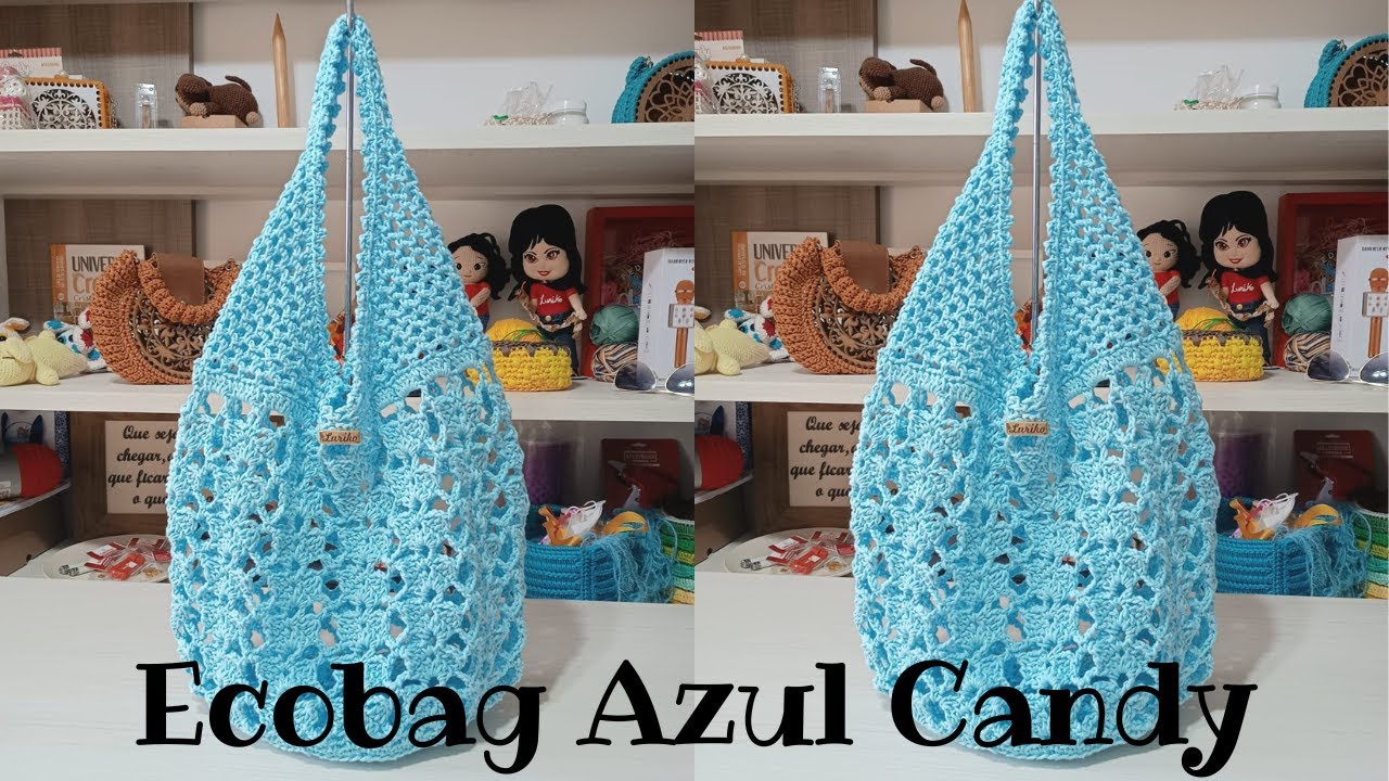 Ecobag Azul Candy