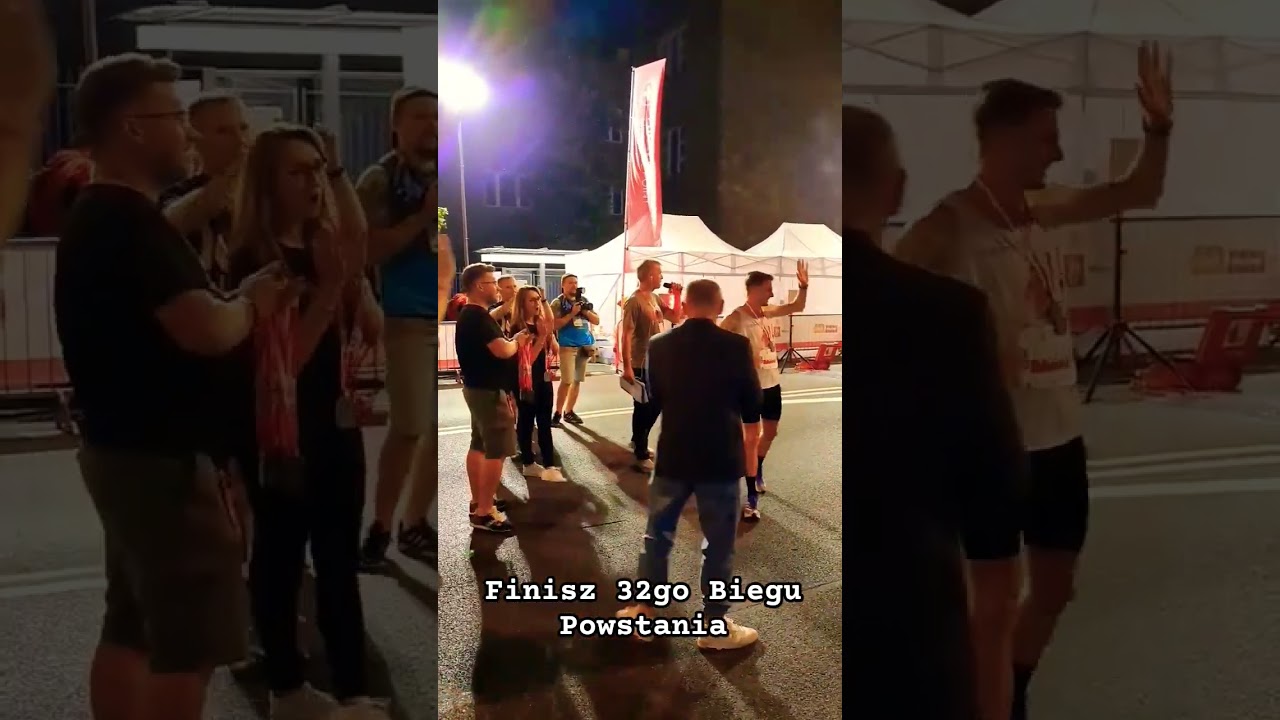 Finisz 32go Biegu Powstania Warszawskiego