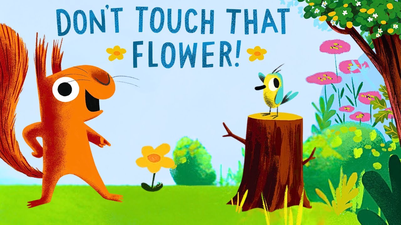 🤣 Don't Touch That Flower! 🌼 (The Flower Thief) Kids Book First Day of Spring Read Aloud Short Story