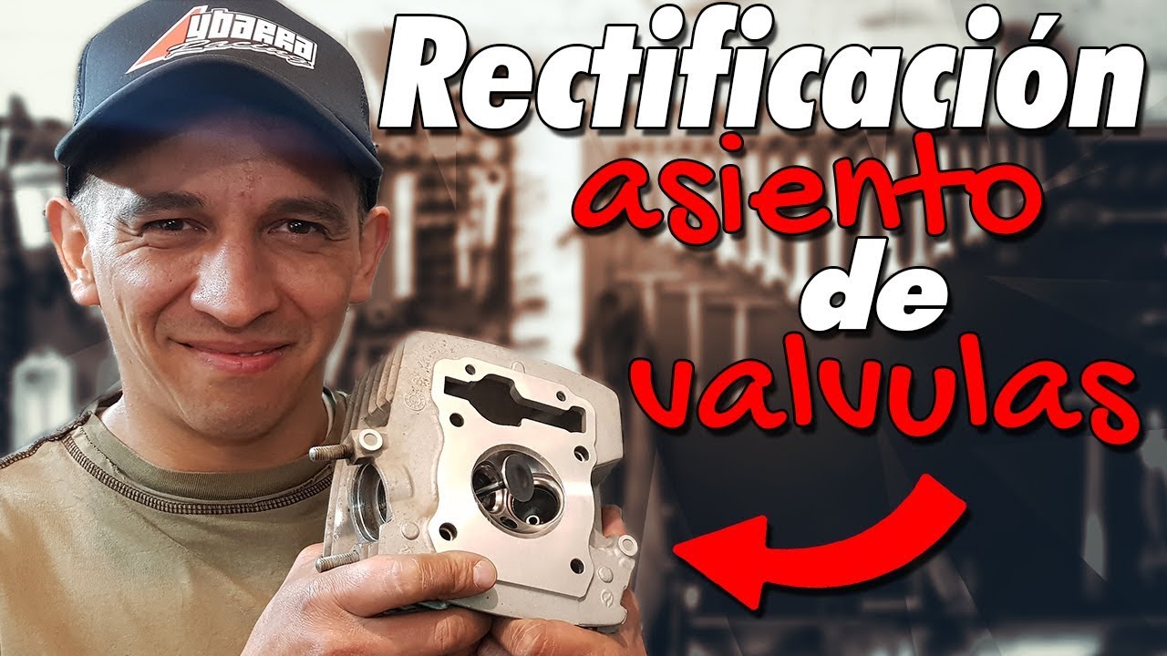 RECTIFICACIÓN MULTIANGULO de ASIENTO de VÁLVULAS de CG TITAN 150cc
