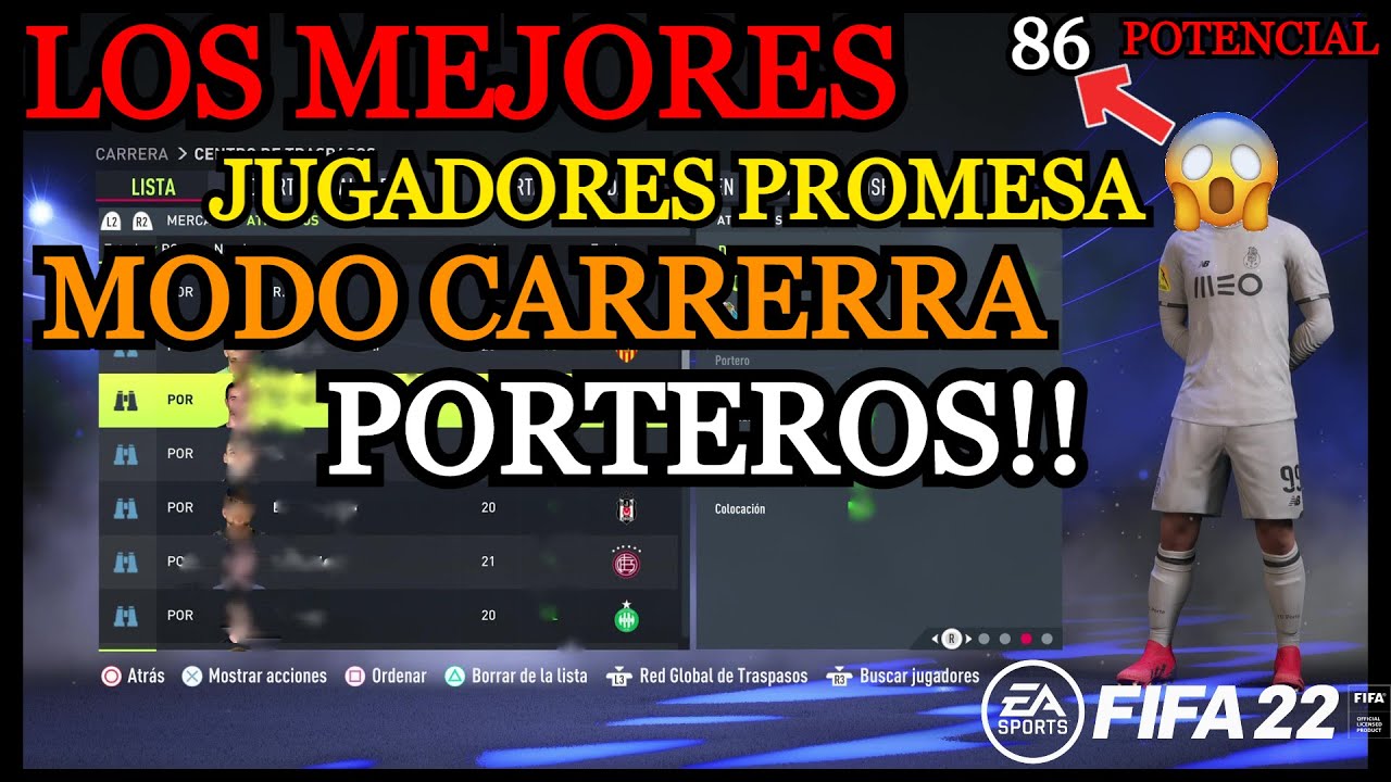 LOS MEJORES PORTEROS JOVENES PROMESA!!     #05 | FIFA 22
