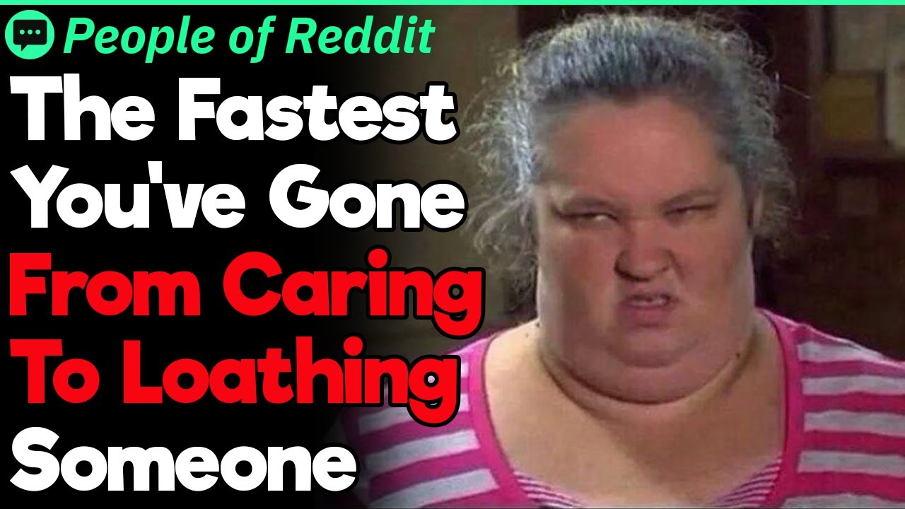 The Fastest People Have Gone From Caring To Loathing Someone | People Stories #85
