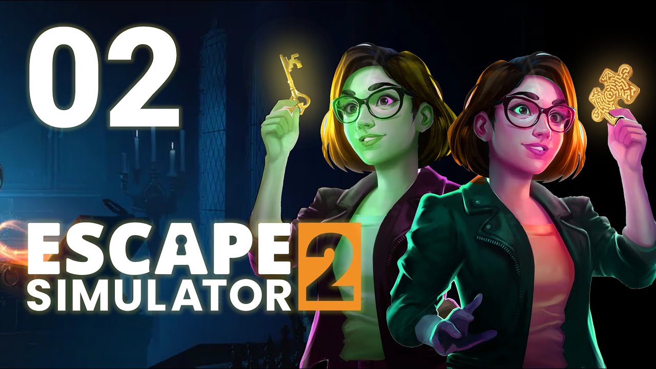 Escape Simulator 2 PL z ‪‪@Arlinka Odc. 2 - Być na uczcie, czy ucztą być? | 4K