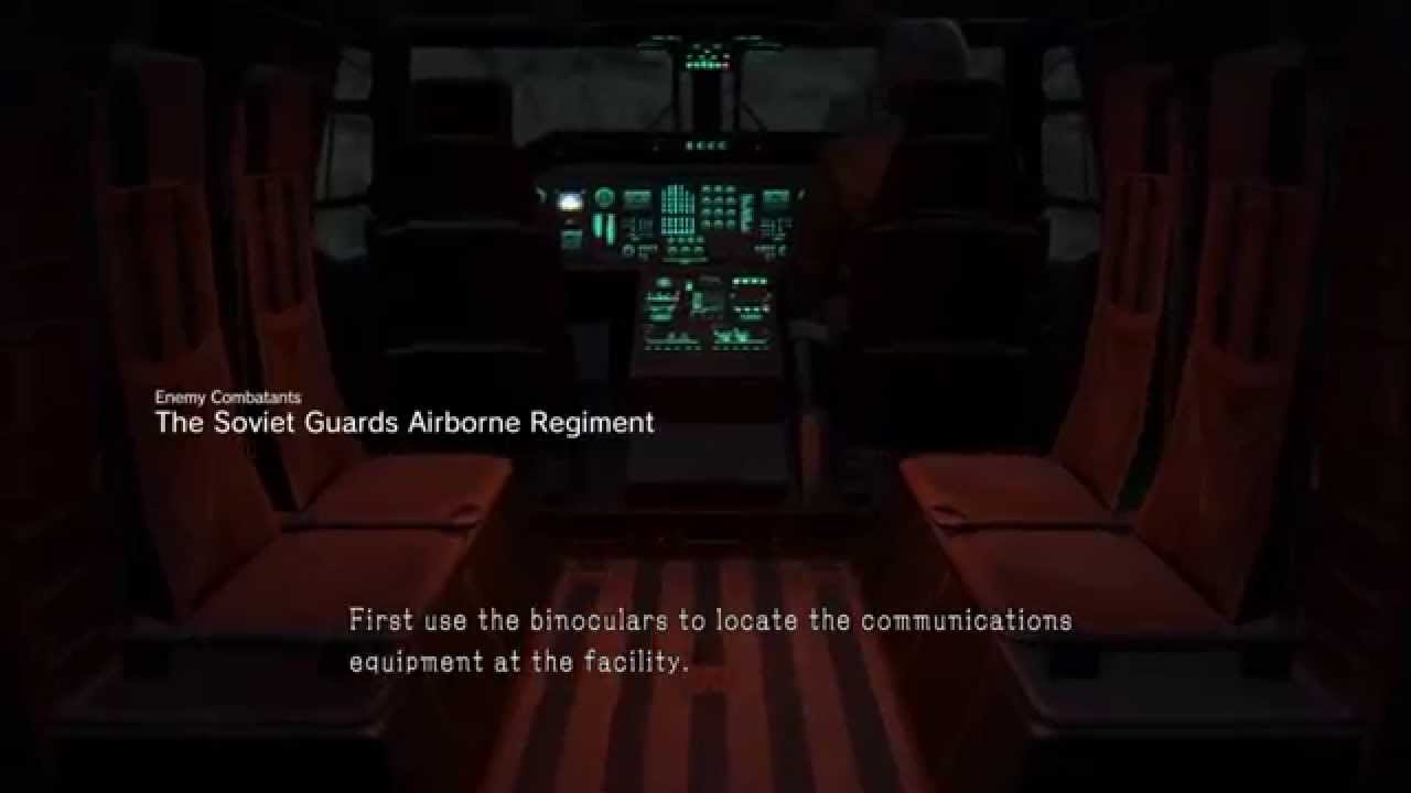 METAL GEAR SOLID V: C2W Helicopter Perfect Stealth