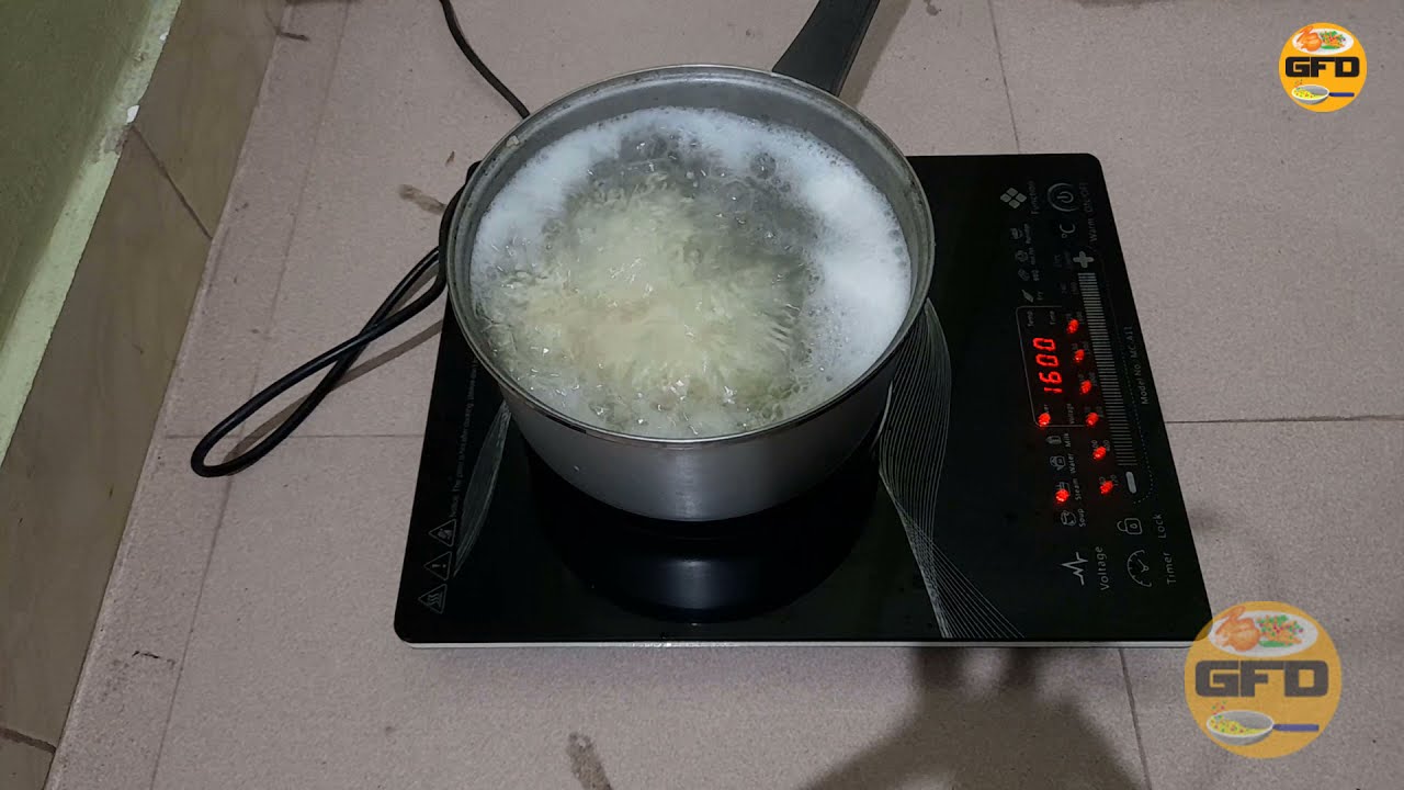 ইন্ডাকশন চুলায় সম্পূর্ণ ভাত রান্না করলাম || How to Cook Rice by Induction Cooker || Induction Cooker