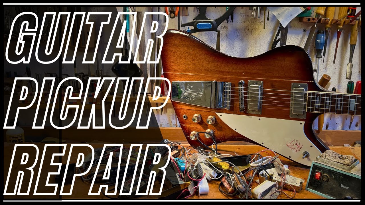 Vintage Guitar Pickup repair/restoration/electronics/how to/Tutorial/Luthier/DIY/ASMR Ep.17