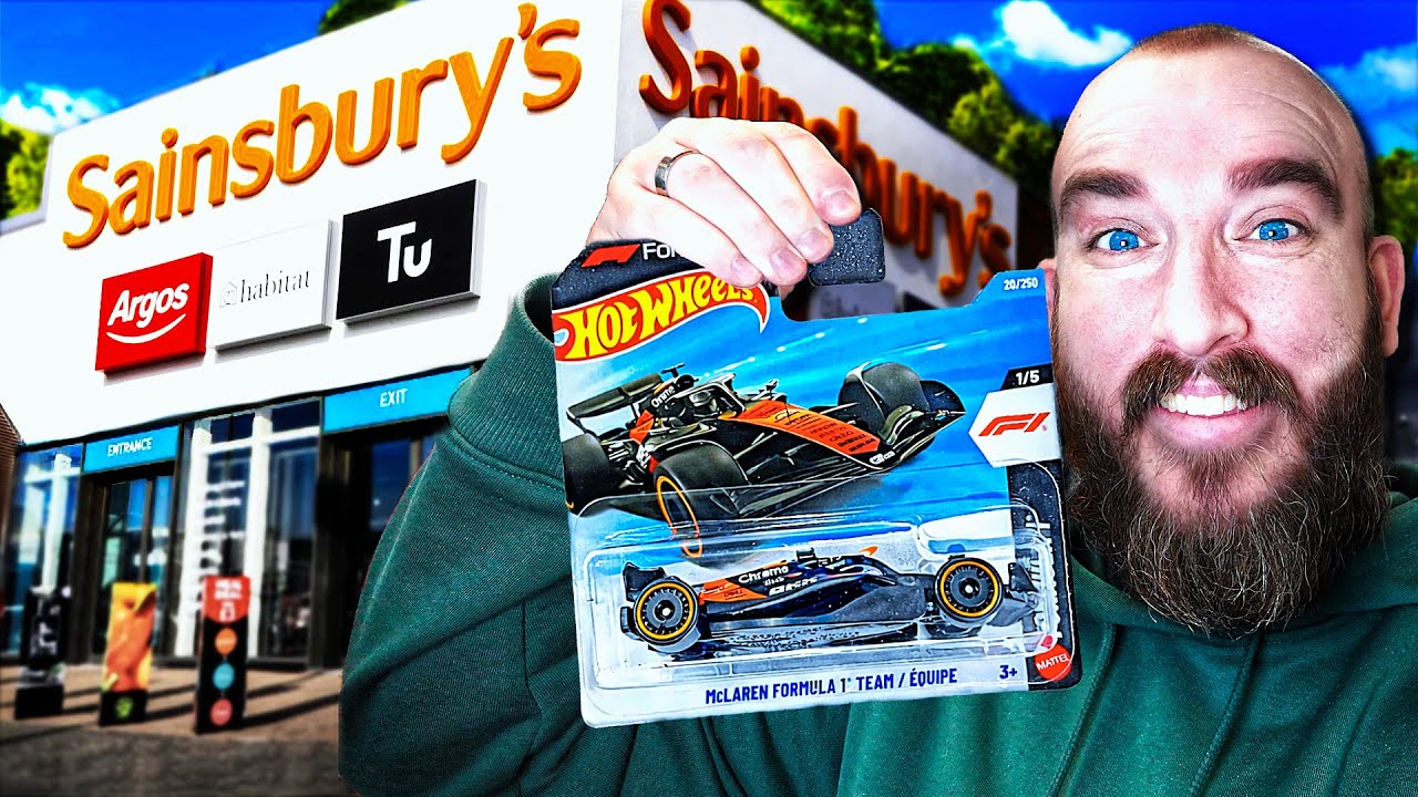HUNTING FOR RARE HOT WHEELS🔥NEW STOCK IN SAINSBURYS!!!