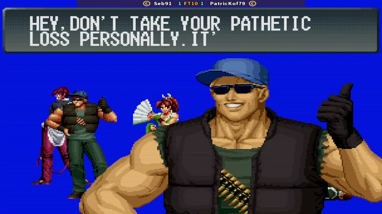 KOF96 Seb91 vs PatricKof79 キング オブ ファイターズ96 킹 오브 파이터즈96 #snk #kof96 #gaming #arcade #arcadegameskof