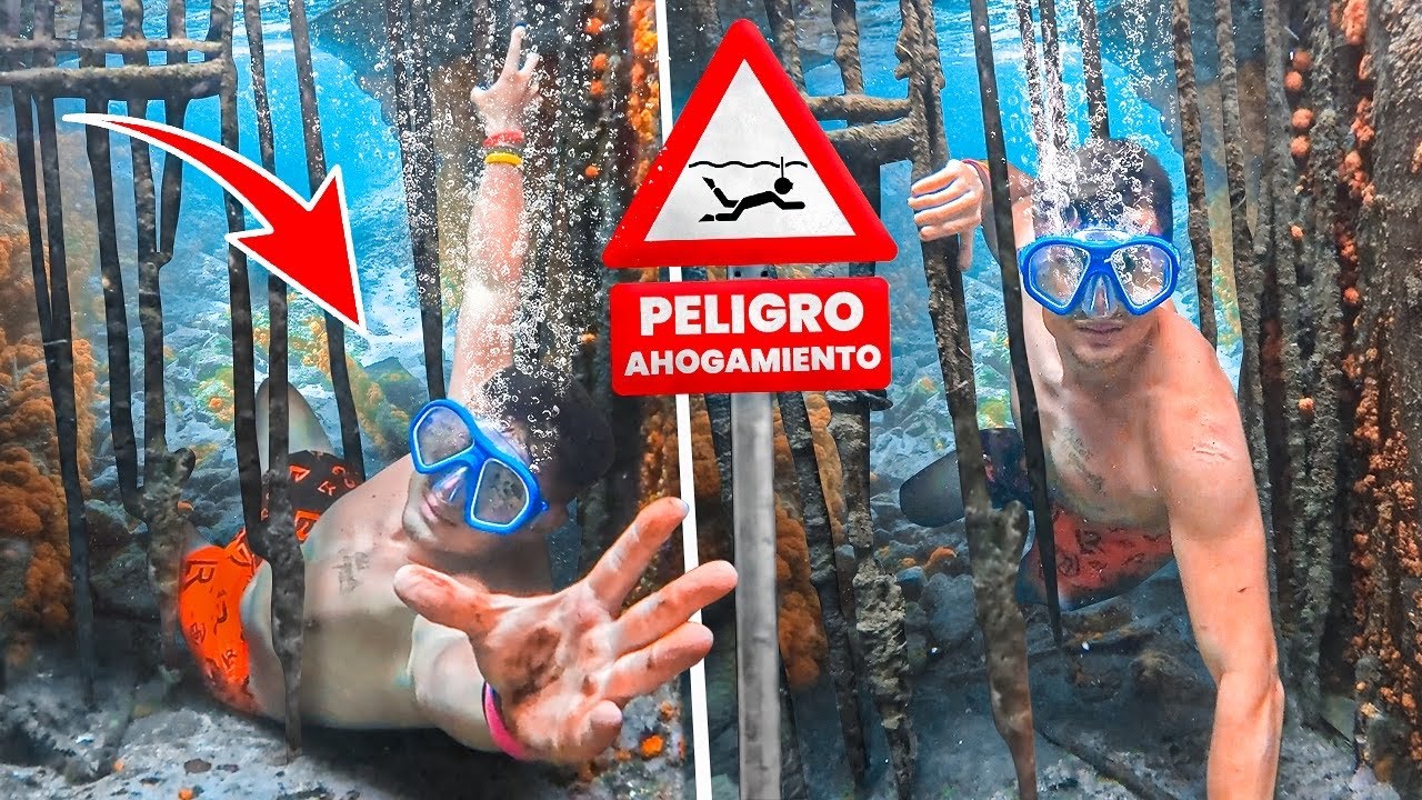 ATRAPADO en las REJAS de un POZO SUBMARINO...⚠️ *Claustrofobia Extrema*