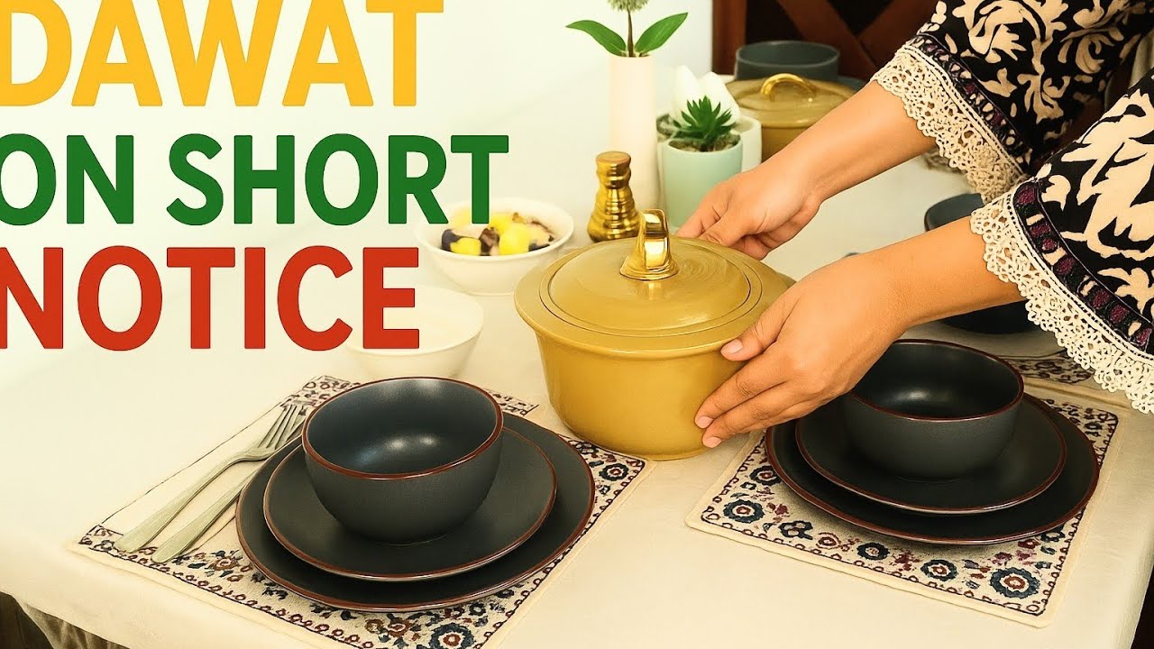 The First Dawat at My New Home 🏠|quick Dawat Menu by Indian Mom in Riyadh
