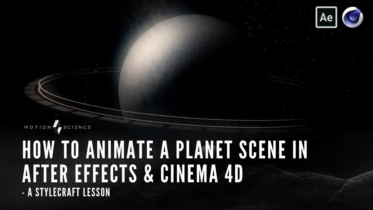 How To Animate An Awesome Space Scene In After Effects