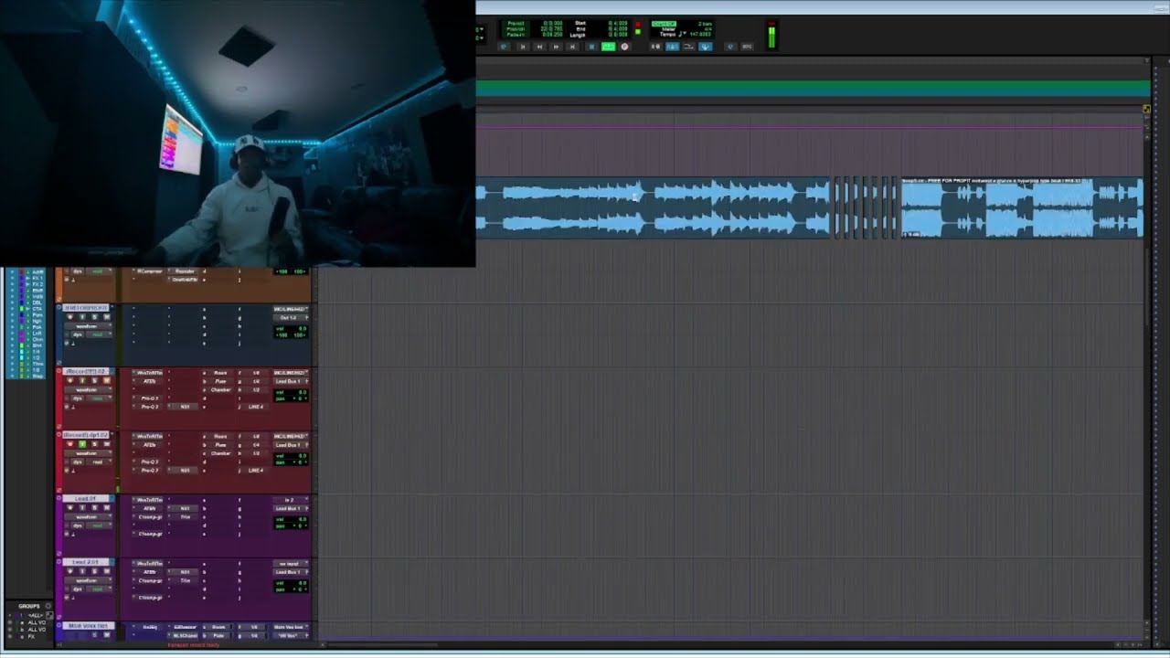 Quick Pro Tools session Cook Up