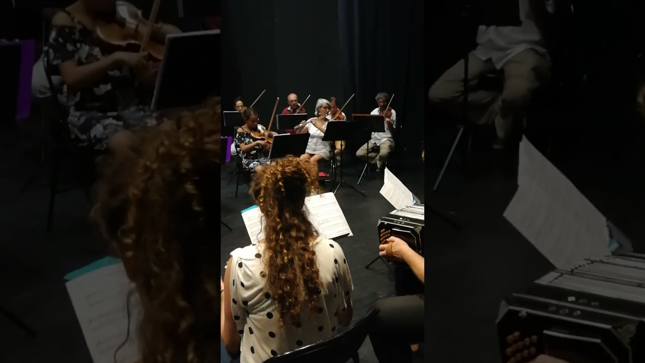 Workshop Orchestre Tango - QUIERO HUIR DE MI (chant : L. Tobaldi)