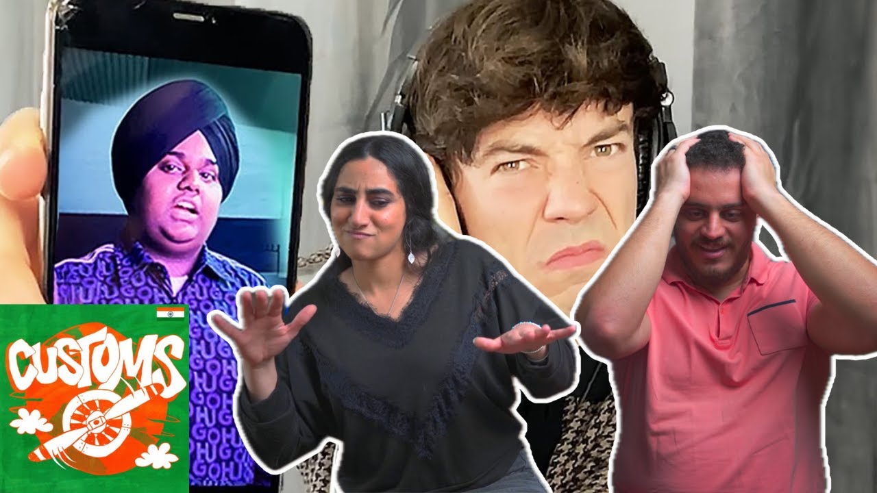 Connor Price & Harsh Likhari - Customs Reaction | Rap Song