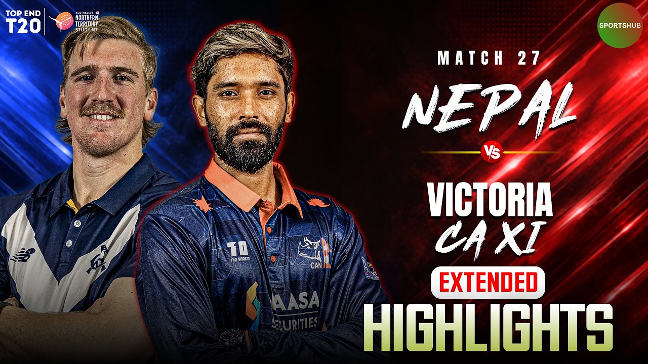 Full Highlights | Nepal vs Victoria | Match 27 | Top End T20 2026 | ZP1J