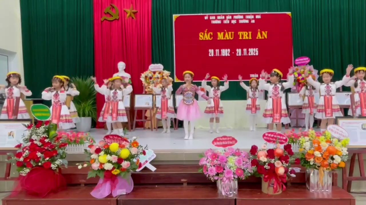 Múa hát- Niềm vui của em- Lớp 3/7 TH Trường An