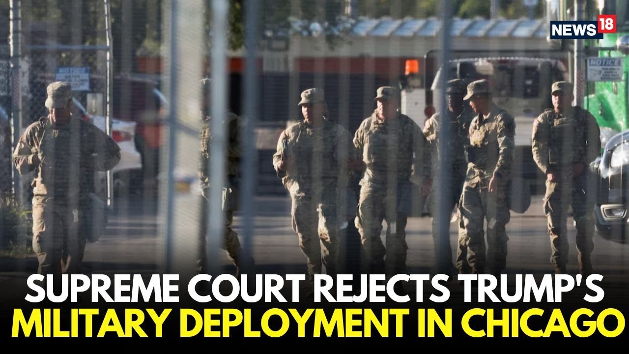 US Supreme Court Rejects Trump&rsquo;s Military Plan for Chicago&mdash;For Now | U.S. News | Live | N18L