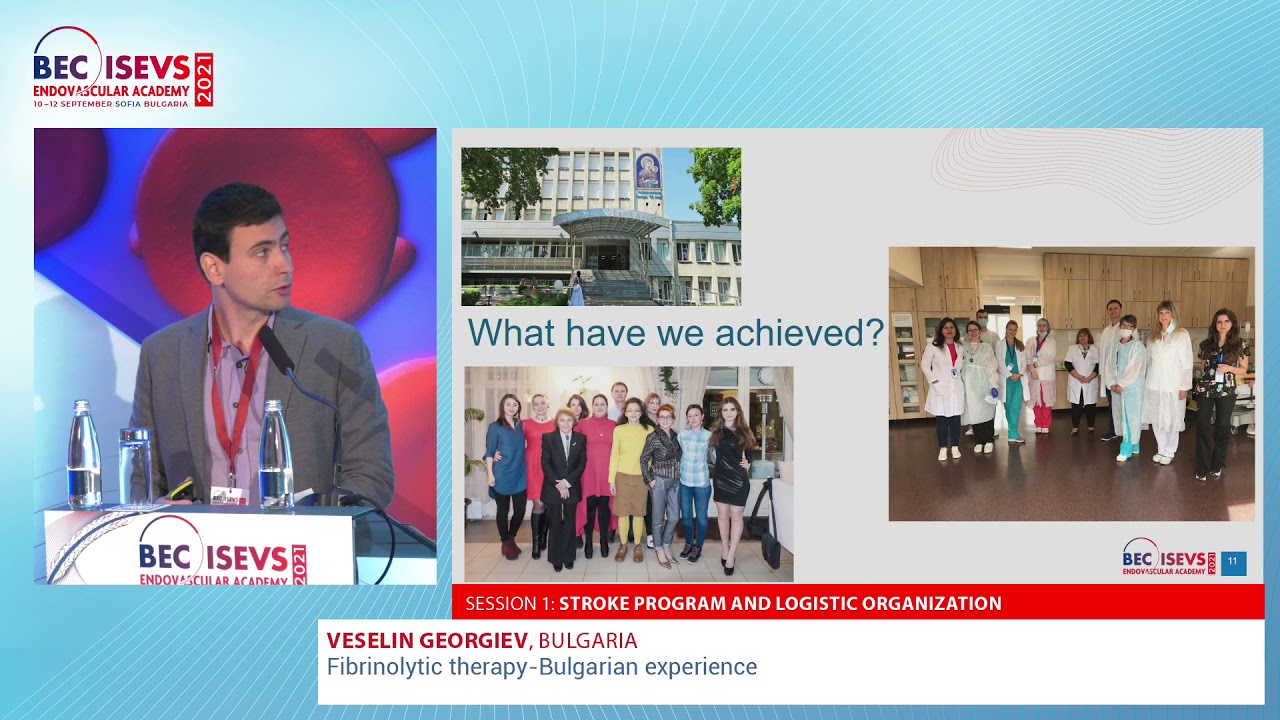 BEC 2021 | Fibrinolytic therapy-Bulgarian experience I Veselin Georgiev