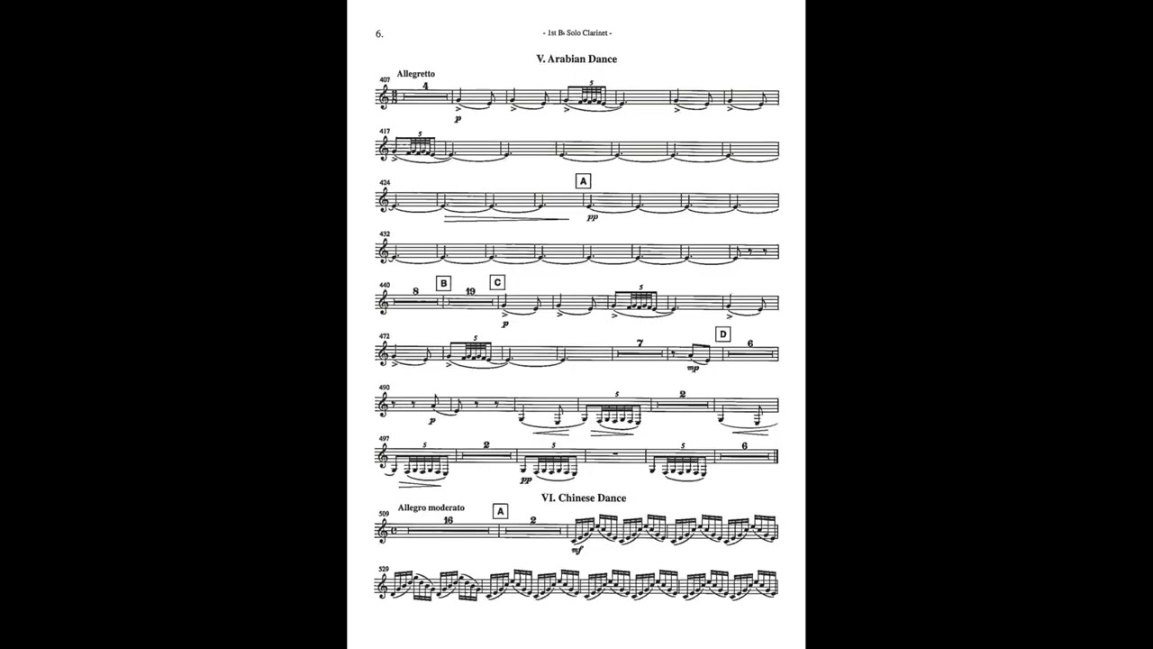 The Nutcracker Suite P.I Tchaikovsky arr Jose Schyns