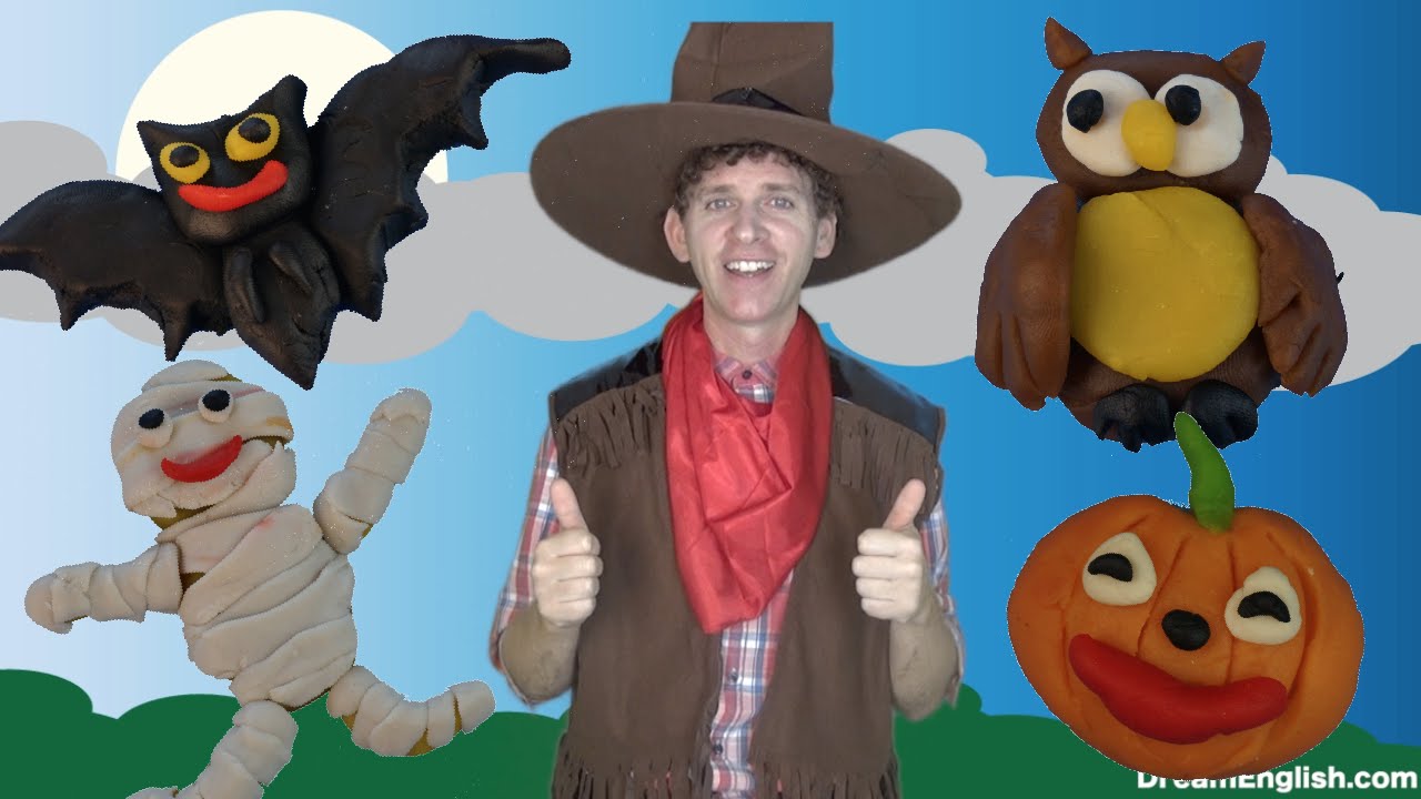 Trick-or-Treating | Halloween Character Song |  Children, Preschool, Learn English