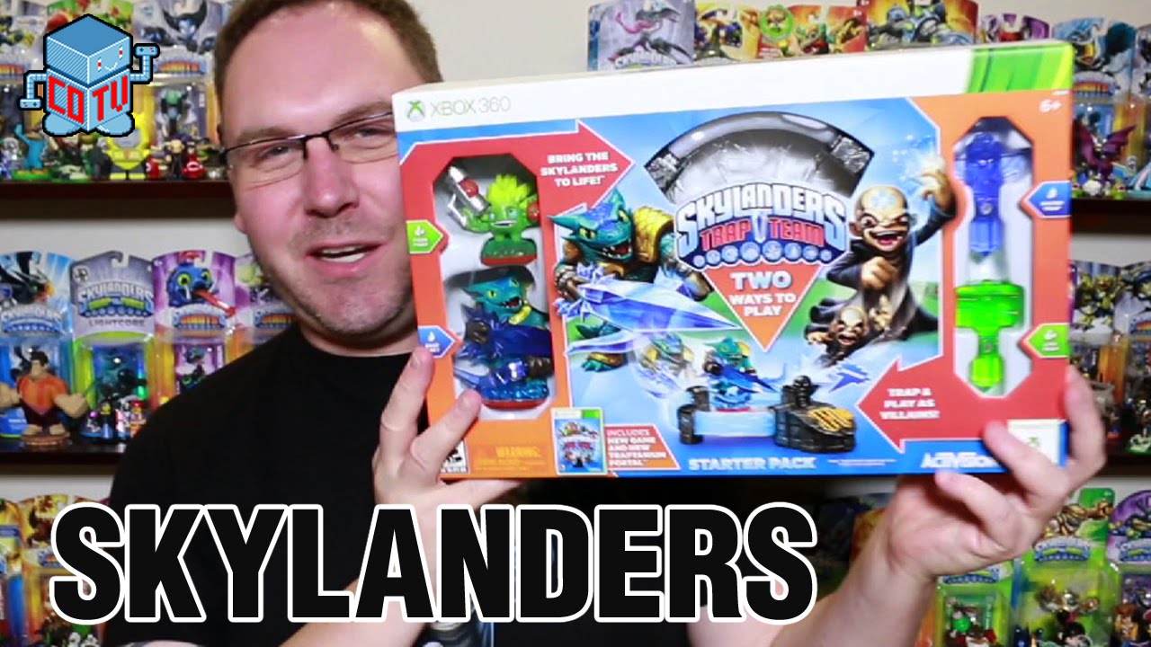 Skylanders Trap Team Unboxing Xbox 360 Version