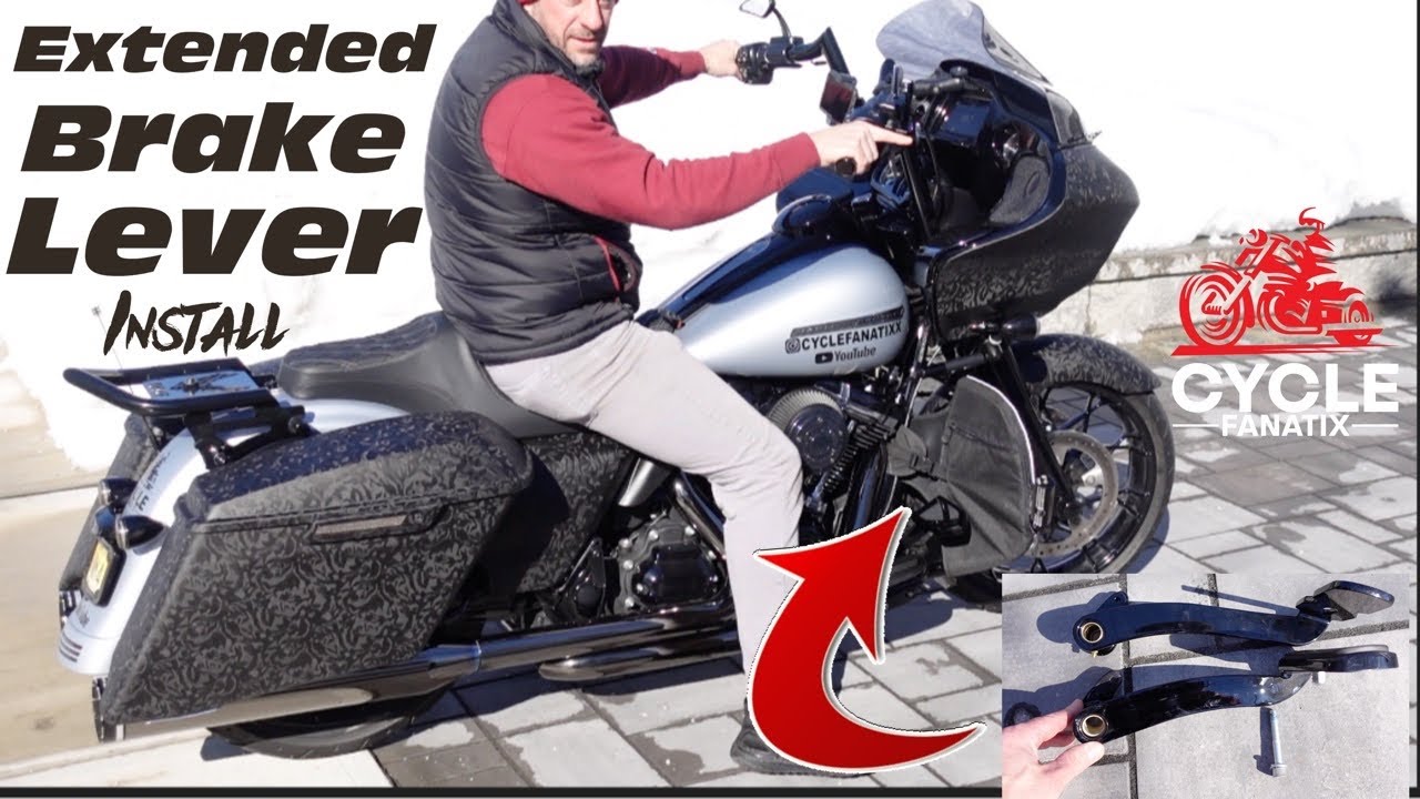 KURYAKYN TOURING EXTENDED BRAKE LEVER / 2020 ROAD GLIDE SPECIAL