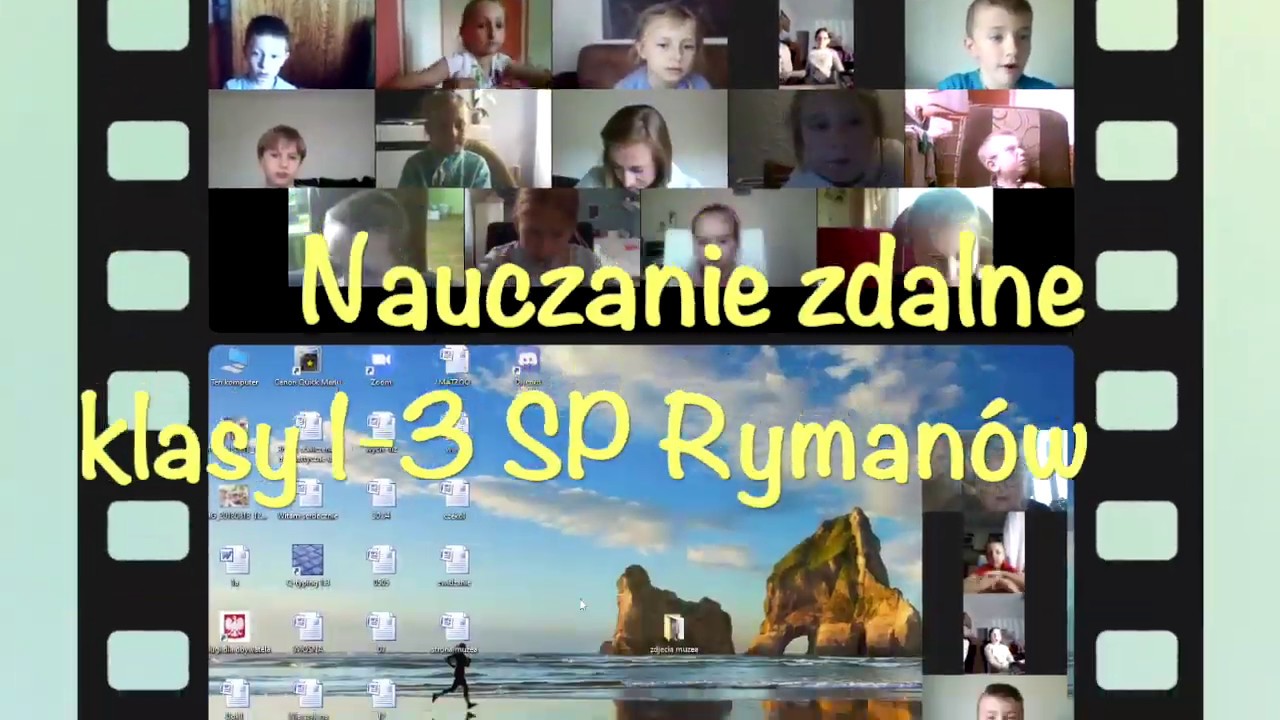 Nauczanie zdalne kl. 1-3 SP Ryman&oacute;w