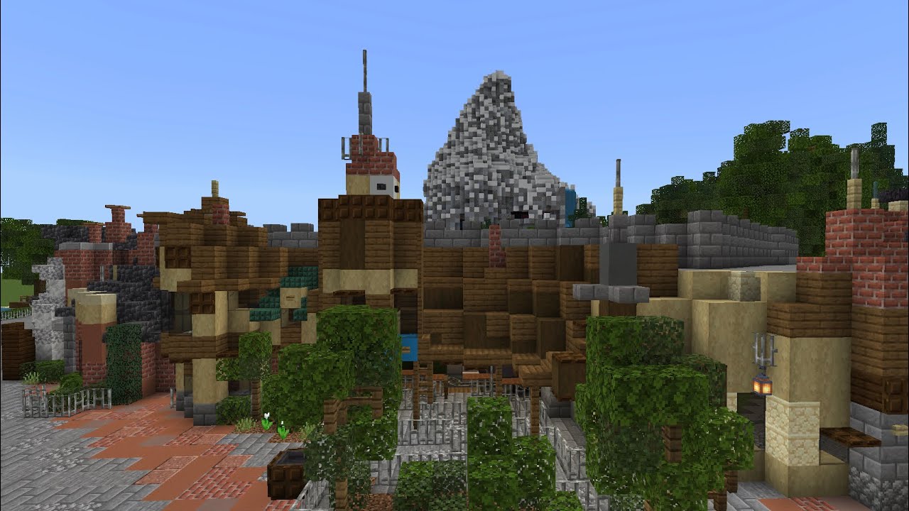Minecraft Peter Pan's Flight Disneyland (2022)