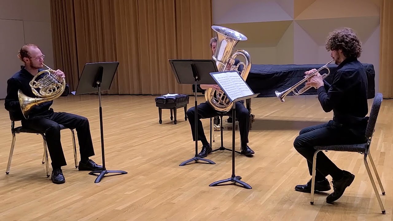 Eric Ewazen - Three Intermezzos for Brass Trio - Frost Brass Trio