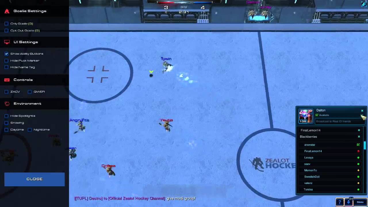 Zealot Hockey : EUDLs2 VAL VS MCD - Sunday 9