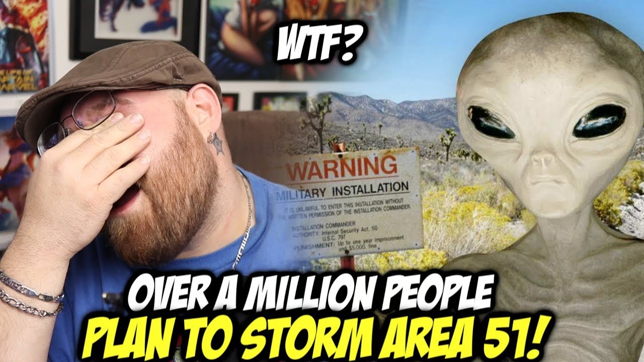 Over A Million People Plan to Storm AREA 51!!!