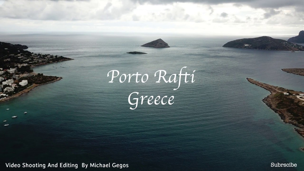 Dji Mavic Pro Porto Rafti Greece Cinematic Drone Footage 4k Πόρτο Ράφτη