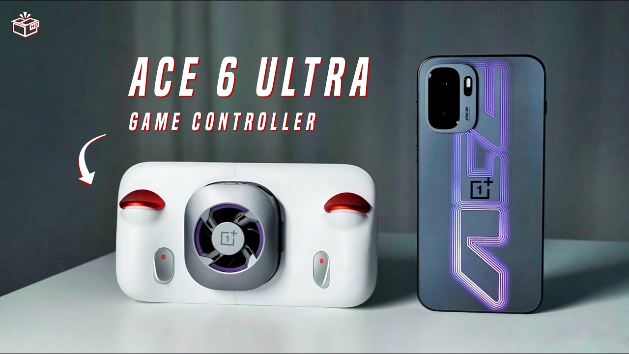 OnePlus Ace 6 Ultra & OnePlus Game Controller Unboxing & Gaming Test!