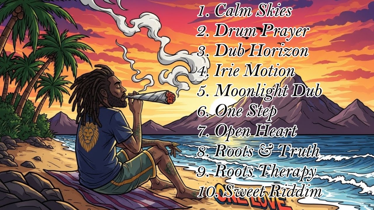 🌊 Healing Caribbean Air | Peaceful Reggae