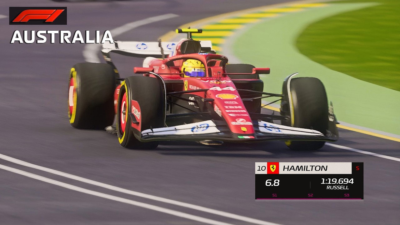 Australian Grand Prix Practice Session F1 2025 Season Assetto Corsa