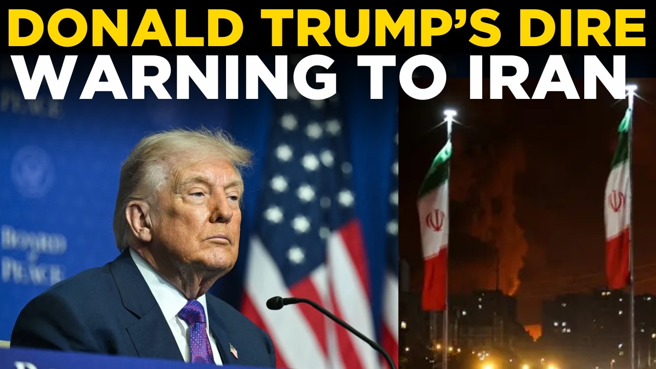Donald Trump Speech LIVE | Trump's Dire Warning To Iran | Iran-US War News LIVE | US News LIVE