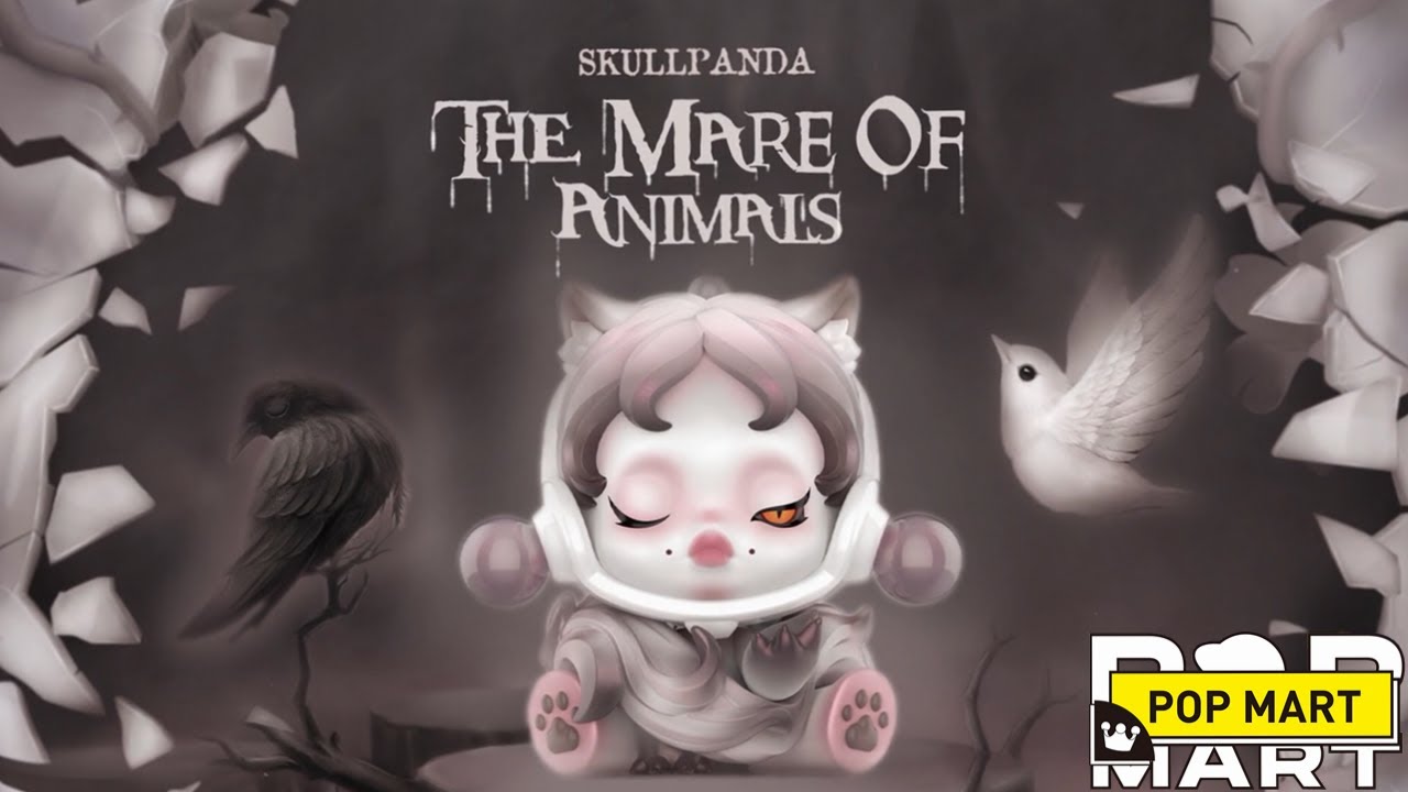 SKULLPANDA Mare of Animals restocked on all channels of POP MART Australia | Come Shopping Now!