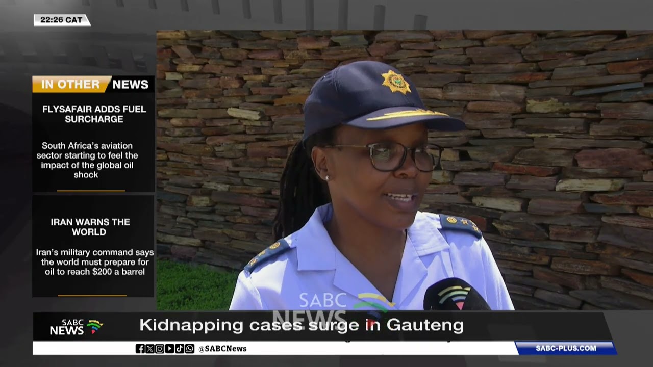 Kidnapping cases surge in Gauteng