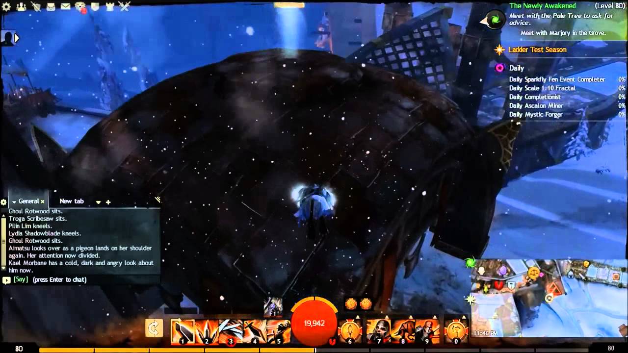 Guild Wars Two (Gw2) Southern Watchpost Vista | Hoelbrak | Vista Spotter