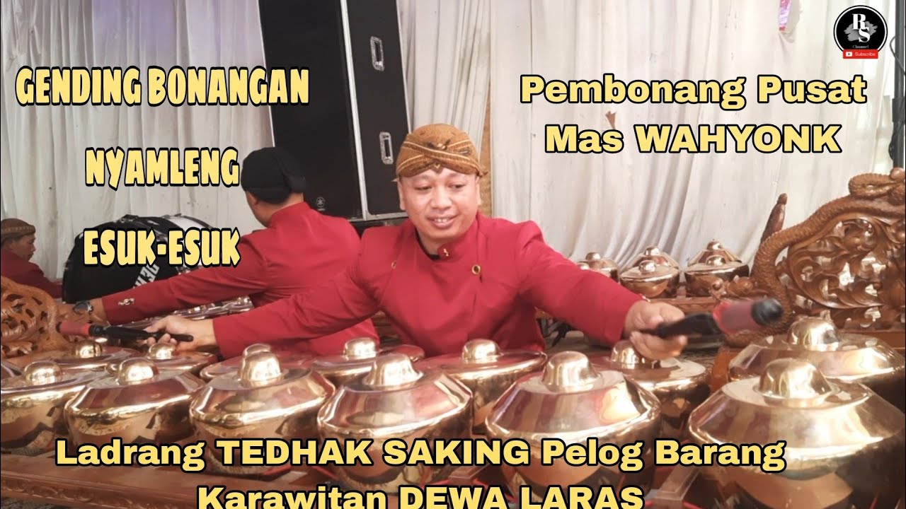 Gending Bonangan NYAMLENG ESUK-ESUK Ldr TEDHAK SAKING #karawitan #gamelan #gending #bonang#klenengan