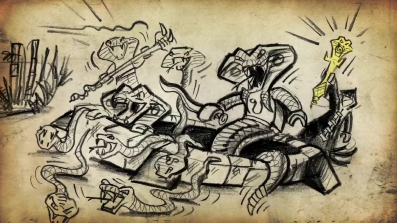 Ninjago - Early Snake concept video