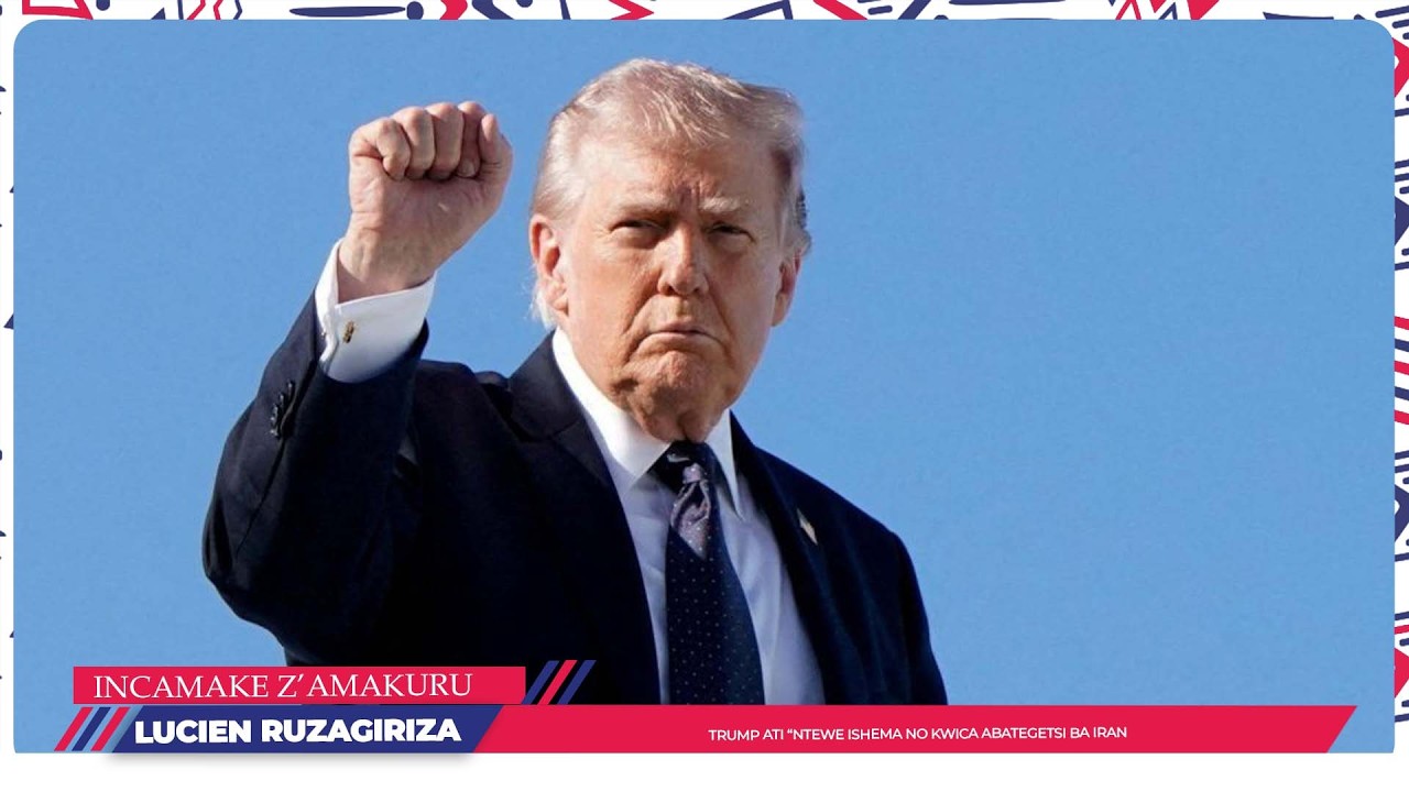 AMAKURU 14:00|| TRUMP ATI “NTEWE ISHEMA NO KWICA ABATEGETSI BA IRAN