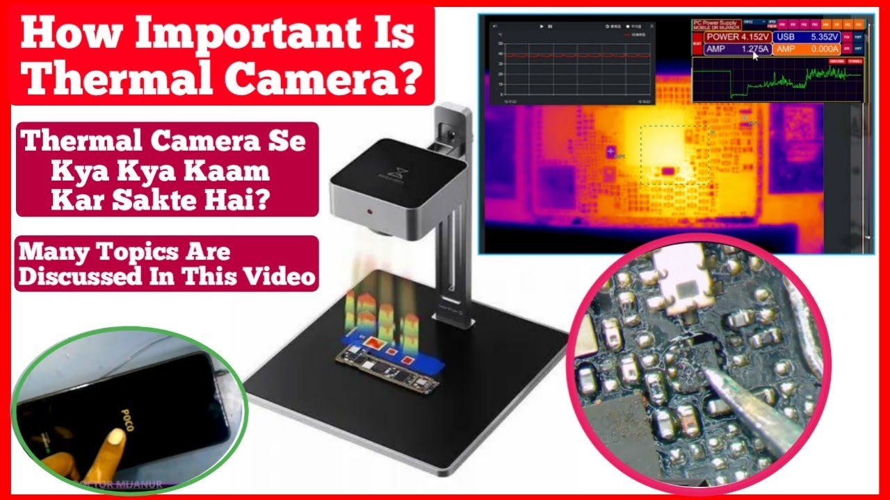 Mobile Repairing Me Thermal Camera Kitna Jaruri? 💥World 1st Poco M3 Restart Fix Using Thermal Camera