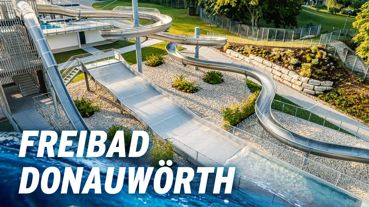 All Slides at Freibad Donauwörth | Scenic Aquatic Center in Germany