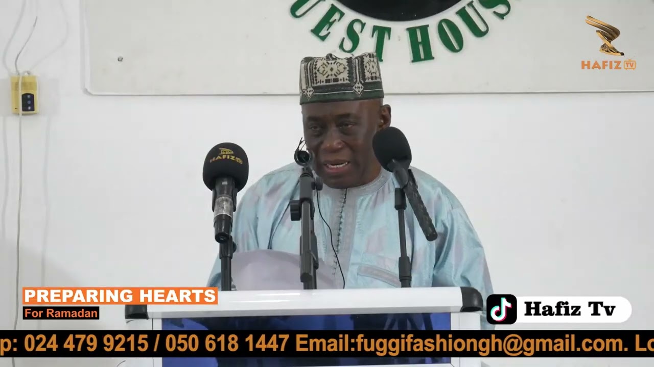 Preparing Hearts For Ramadan -  Lecture With Sheikh Yahya Tuntunba